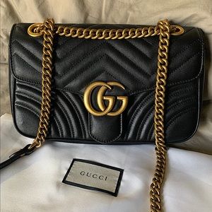 Gucci Marmont Flap Bag Matelasse Leather
